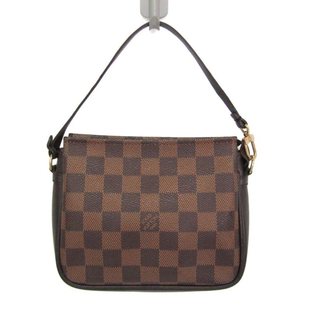Louis Vuitton Trousse Make Up Damier Brown Canvas Handbag